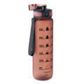 Bouteille de sport RPET 1L Bordeaux