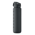 Bouteille de sport RPET 1L Noir