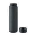 Bouteille de sport RPET 1L Noir
