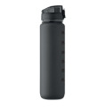 Bouteille de sport RPET 1L Noir
