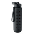Bouteille de sport RPET 1L Noir