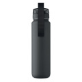 Bouteille de sport RPET 1L Noir