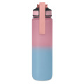 Bouteille de sport RPET 1L Rose B&eacute;b&eacute;