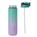 Bouteille de sport RPET 1L Turquoise