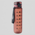 Bouteille de sport RPET 1L Bordeaux