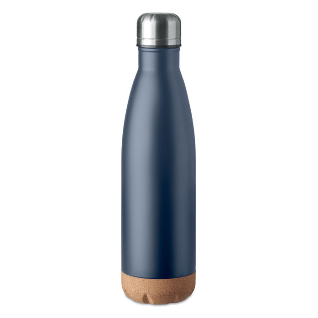 Bouteille double paroi 500 ml Bleu Marine