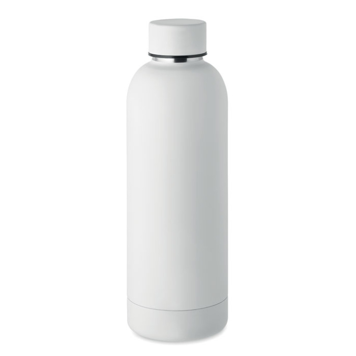 Bouteille en acier inox recyclé Blanc