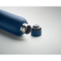 Bouteille en acier inox recycl&eacute; Bleu Marine