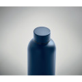 Bouteille en acier inox recycl&eacute; Bleu Marine