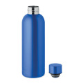 Bouteille en acier inox recycl&eacute; Bleu