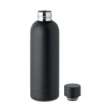 Bouteille en acier inox recycl&eacute; Noir