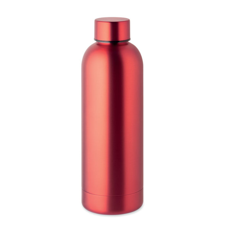 Bouteille en acier inox recyclé Rouge