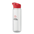 Bouteille en RPET 650ml Rouge