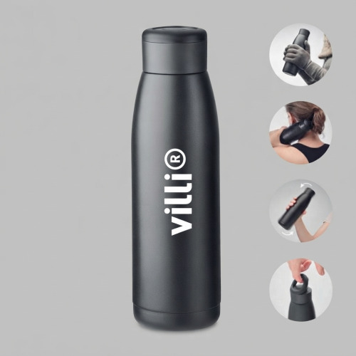 Bouteille isotherme 400ml Noir