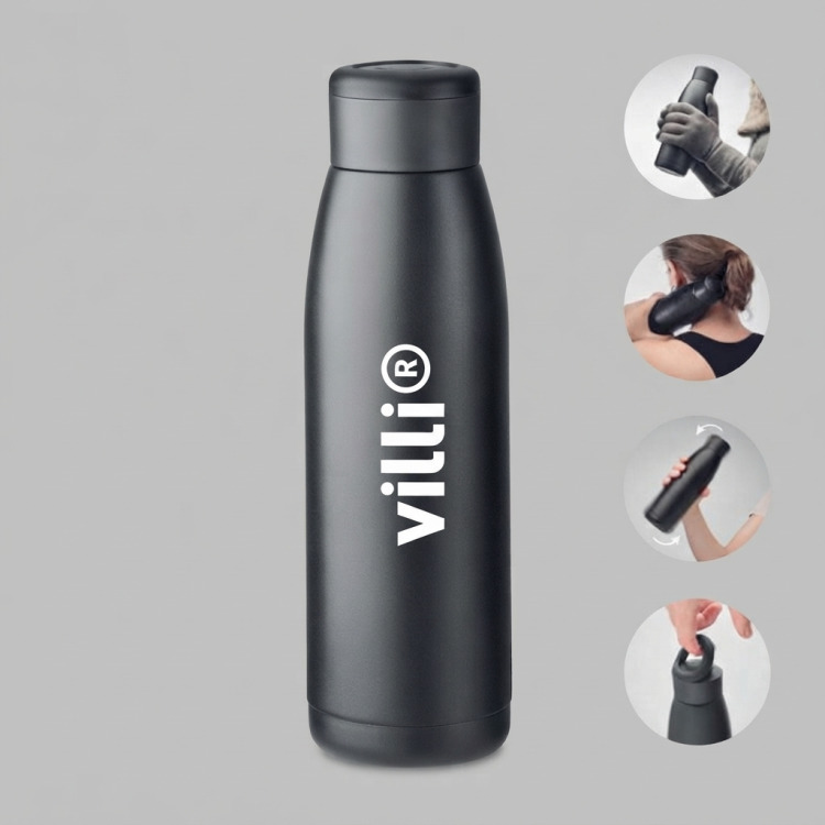 Bouteille isotherme 400ml Noir