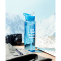 Bouteille Tritan Renew&trade; 650 ml Bleu Transparent