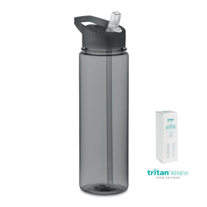 Bouteille Tritan Renew™ 650 ml Gris Transparent