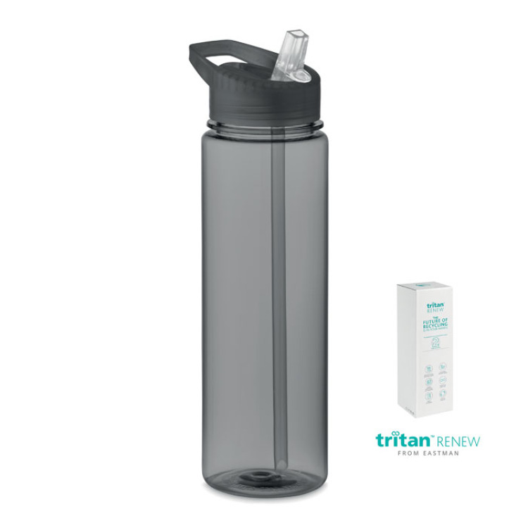 Bouteille Tritan Renew&trade; 650 ml Gris Transparent