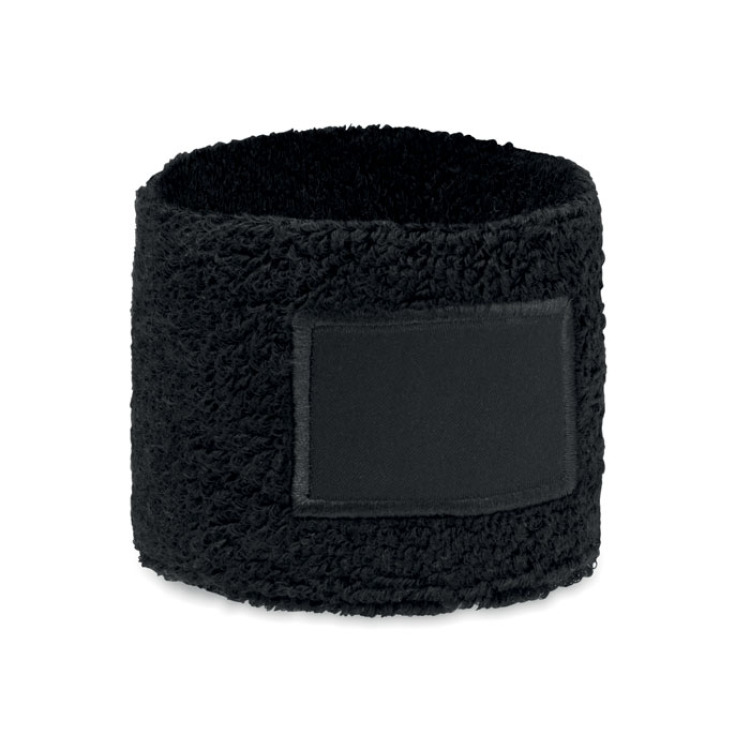 Bracelet en polycoton Noir