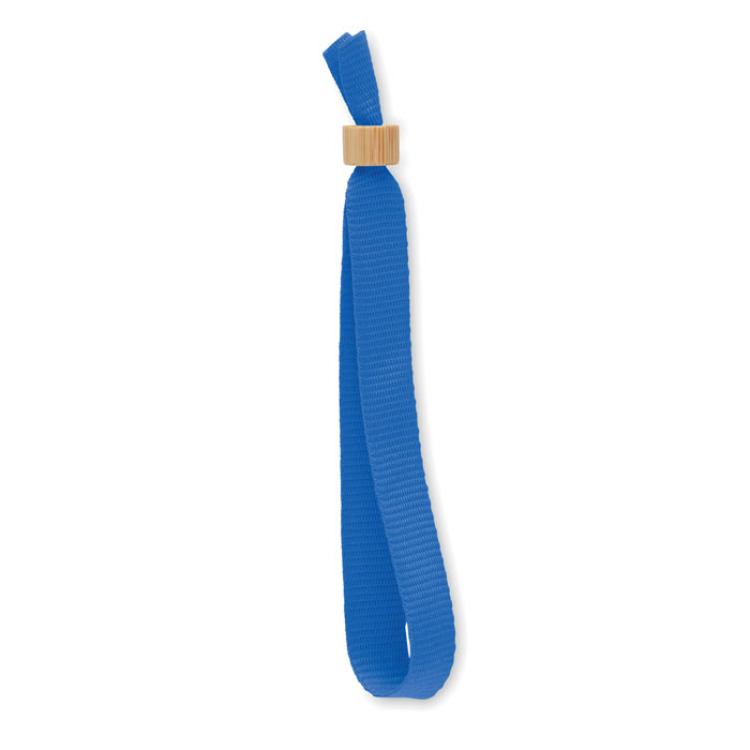 Bracelet en polyester RPET Bleu