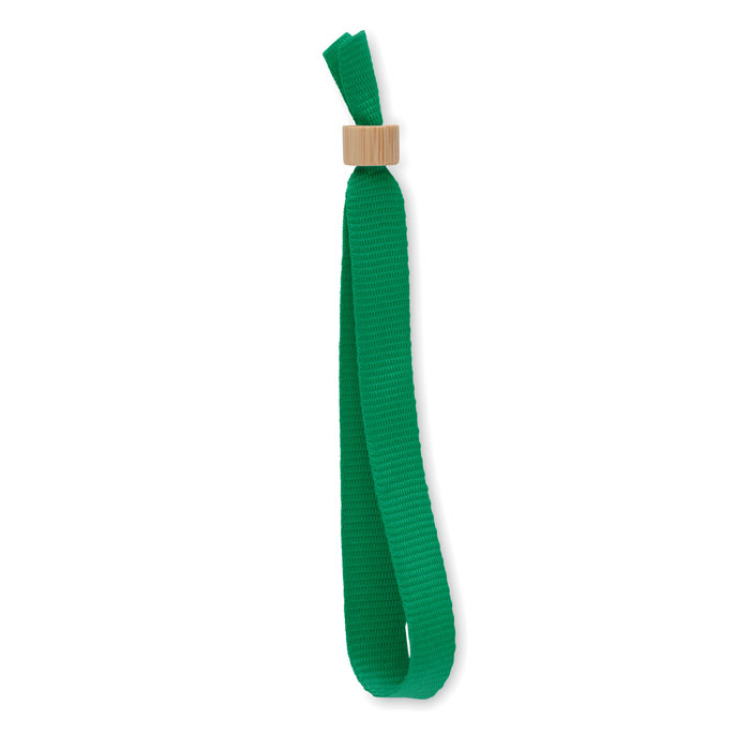 Bracelet en polyester RPET Vert