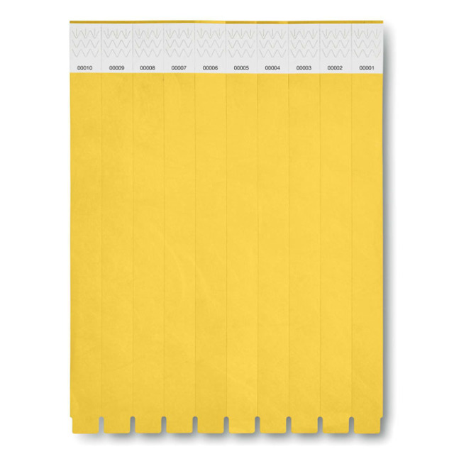 Bracelet TYVEK® Jaune