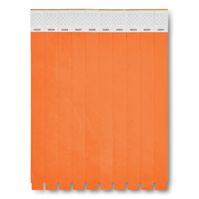 Bracelet TYVEK® Orange