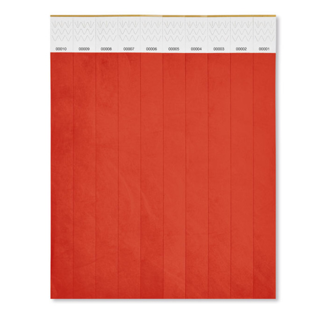 Bracelet TYVEK® Rouge