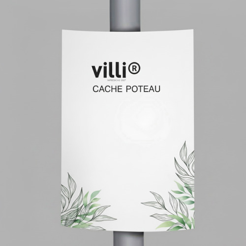 Cache poteau 2 faces