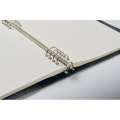 Cahier A5 rechargeable en PU Noir