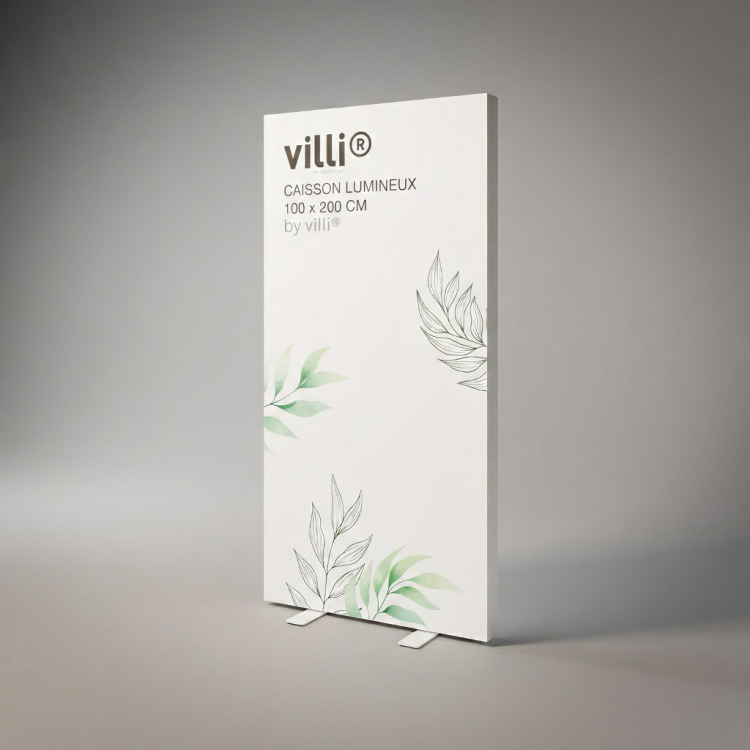 Caisson lumineux by villi&reg; (100 x 200 cm)