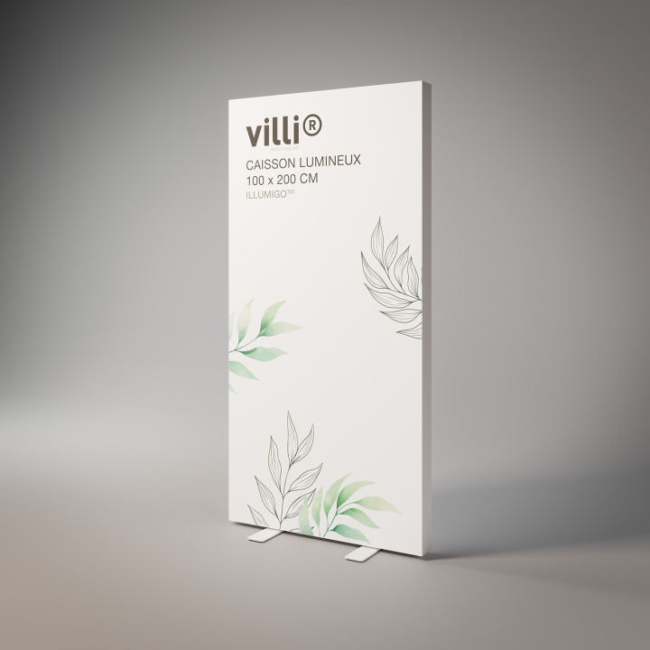 Caisson lumineux Illumigo™ 100 x 200 cm
