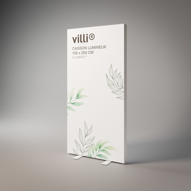 Caisson lumineux Illumigo™ (100 x 200 cm)