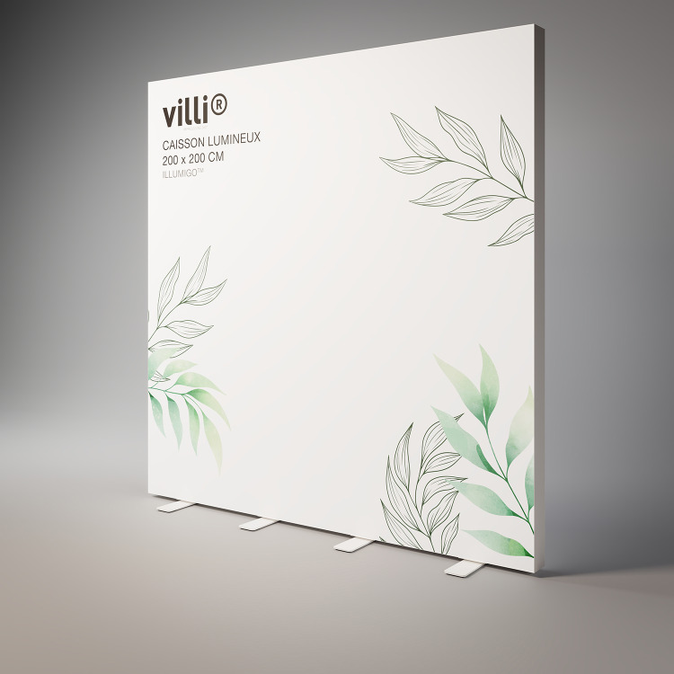 Caisson lumineux Illumigo™ (200 x 200 cm)