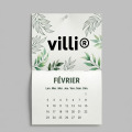 Calendrier agraf&eacute;