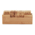 Calendrier en bambou Bois