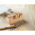 Calendrier en bambou Bois