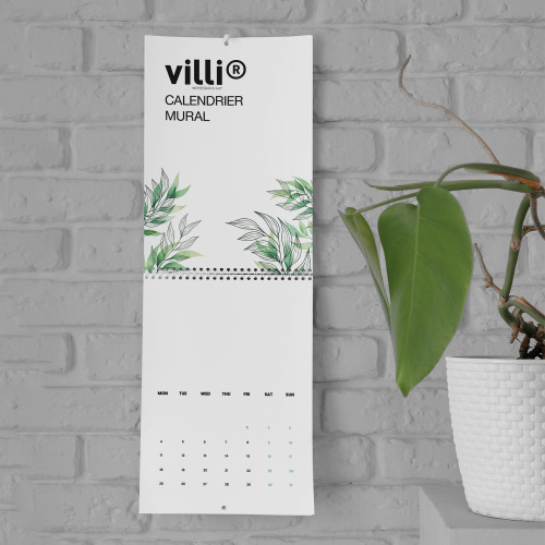 Calendrier mural spirale