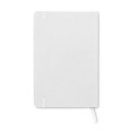 Carnet A5 couverture RPET 600D Blanc