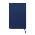 Carnet A5 couverture RPET 600D Bleu