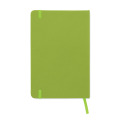 Carnet A5 couverture RPET 600D Lime