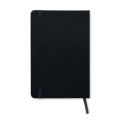 Carnet A5 couverture RPET 600D Noir