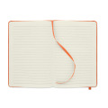 Carnet A5 couverture RPET 600D Orange