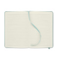 Carnet A5 couverture RPET 600D Petrole