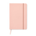 Carnet A5 couverture RPET 600D Rose B&eacute;b&eacute;