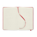 Carnet A5 couverture RPET 600D Rouge