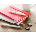 Carnet A5 couverture RPET 600D Rouge
