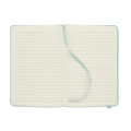 Carnet A5 couverture RPET 600D Vert Menthe
