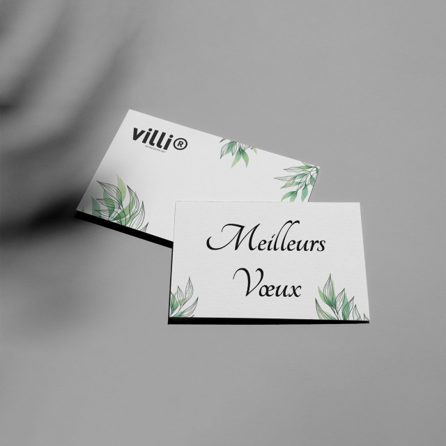 Carte de voeux Pliée A5 148x21cm