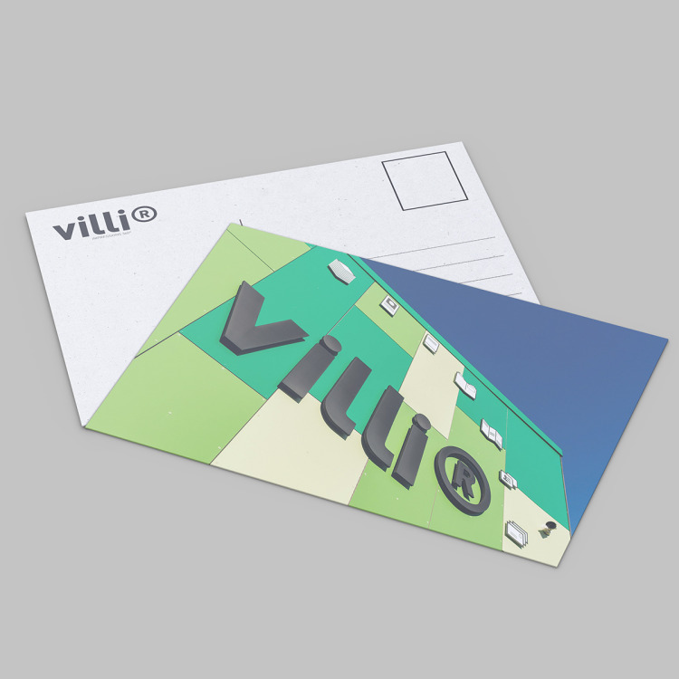 Carte postale A6 paysage (148x105mm)